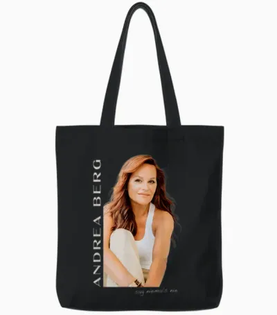 Sag Niemals Nie T-Shirt, Black Tote Bags - Black