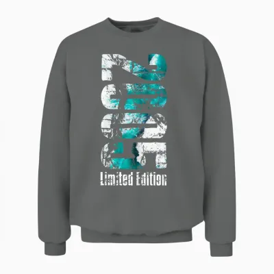 20 Years Man Born in 2005 Birthday 20 Years Limited Edition T-Shirt, Black, S Unisex Sweatshirt - Graphite Heather