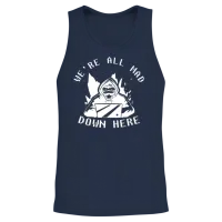 Programmer Coder Funny Programming Coding Unisex Tank Top - Navy – 2