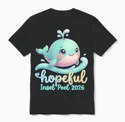 Hope Buckelwal Wal Timmy, Insel Poel 2026 Rettung Unisex T-Shirt - Black
