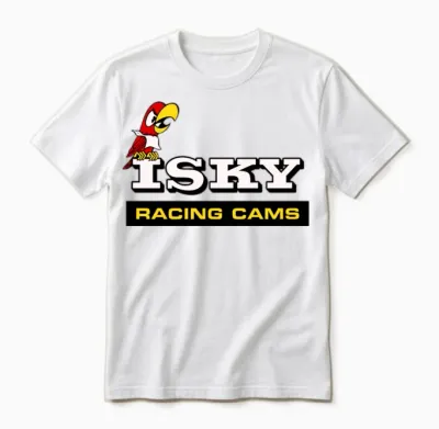 Isky Racing Cams Logo from 1964. Unisex T-Shirt - White