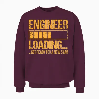 Engineer Loading Engineer Gift Unisex Sweatshirt - Maroon