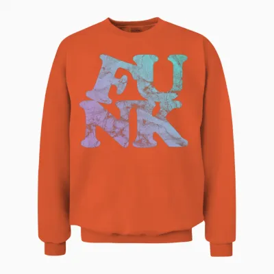Funk Retro Unisex Sweatshirt - Orange