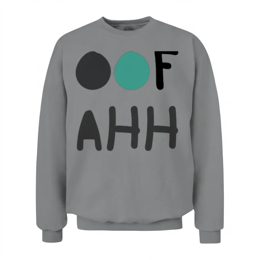Funny Goofy Ahh Unisex Sweatshirt - Sport Grey