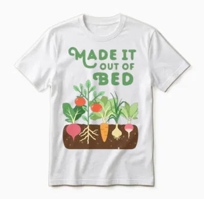 Gardener Plants Flower Unisex T-Shirt - White