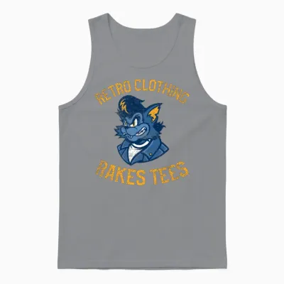 Retro Unisex Tank Top - Sport Grey