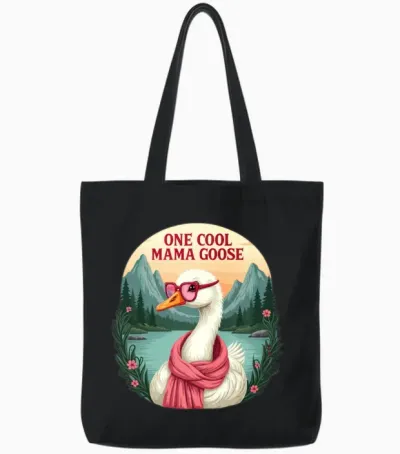 Special Mother's Day Gift for Moms, Grandmas, Tote Bags - Black