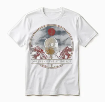 Queens of Stone Age Chalice Unisex T-Shirt - White
