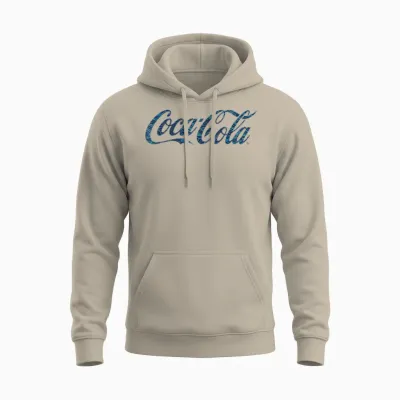 Coca Cola Hawaii-Logo Unisex Hoodie - Sand