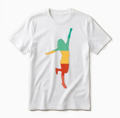 Retro Dancer Unisex T-Shirt - White