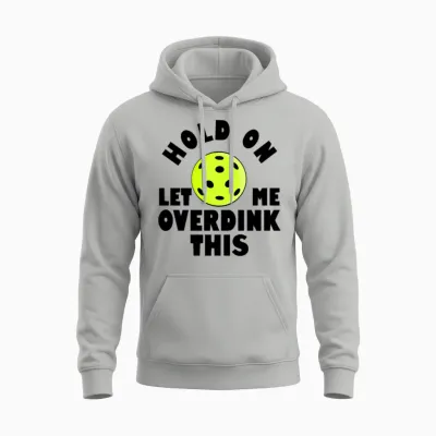 Funny Pickleball Unisex Hoodie - Ash