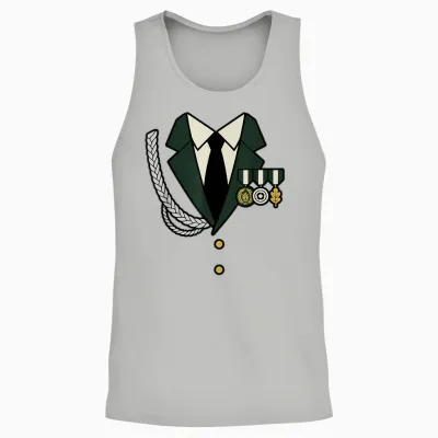 Schützenverein Uniform Jacke Medaillen Design Schützenfest Unisex Tank Top - Ash