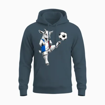Drapeau Français Hommes Femmes Enfants France Unisex Hoodie - Dark Heather