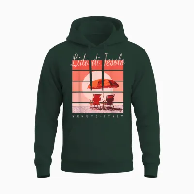 Urlaub in Lido Di Jesolo Venedig Italien Unisex Hoodie - Forest