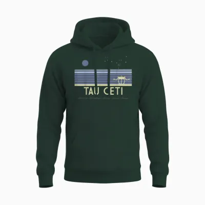 Project Hail Mary, Tau Ceti Unisex Hoodie - Forest