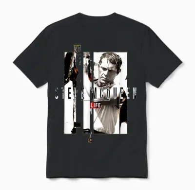 Life Bildersammlung Steve Mcqueen 02 Unisex T-Shirt - Black