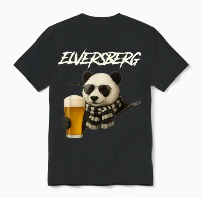 Elversberg Football Season 2025/2026 Unisex T-Shirt - Black