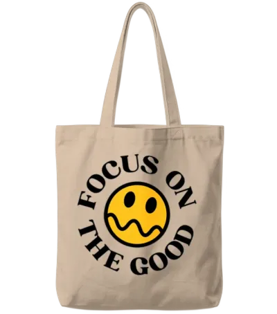 Focus on the Good Tote Bags - Natural
