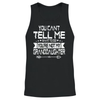 Fun You Can't Tell Me What to Do You're Not My Gra Unisex Tank Top - Black – 2