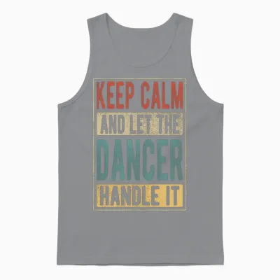 Dancer Retro Gift Unisex Tank Top - Sport Grey