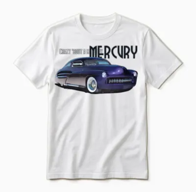 Crazy About a Mercury Unisex T-Shirt - White