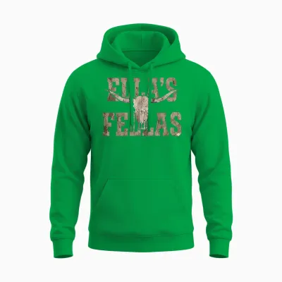 Vintage Ella Name Gifts for Men Boys Kid Fathers Day Unisex Hoodie - Irish Green