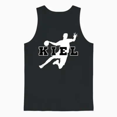 Kiel Handball Mannschaft Verein Fan Schleswig-Holstein Weiss Unisex Tank Top - Black