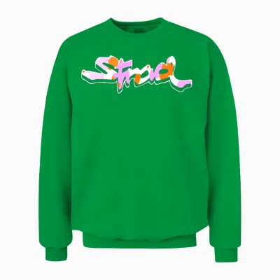 Stradman Merch the Strad Camo Unisex Sweatshirt - Irish Green