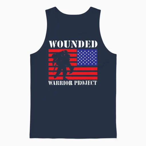 Wounded Warrior Project Us Unisex Tank Top - Navy