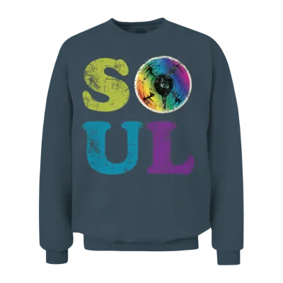 Soul Retro Unisex Sweatshirt - Dark Heather