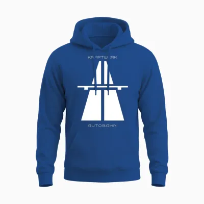 Kraftwerk Autobahn Retro Techno Unisex Hoodie - Royal