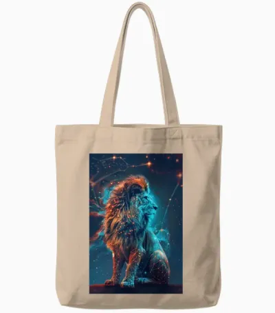 Capricorn Tote Bags - Natural
