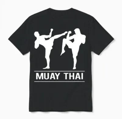 Muay Thai Unisex T-Shirt - Black