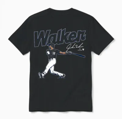 Jordan Walker - Swing - St. Louis Baseball Unisex T-Shirt - Black