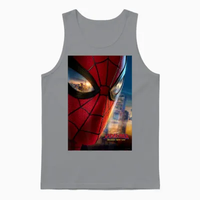 Marvel Studios Spider-Man Bnd Movie 2026 Mask Eyes Unisex Tank Top - Sport Grey