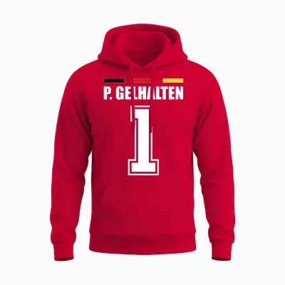 Lustige Namen Deutschland Trikot Für Mallorca Und Die Party Unisex Hoodie - Red
