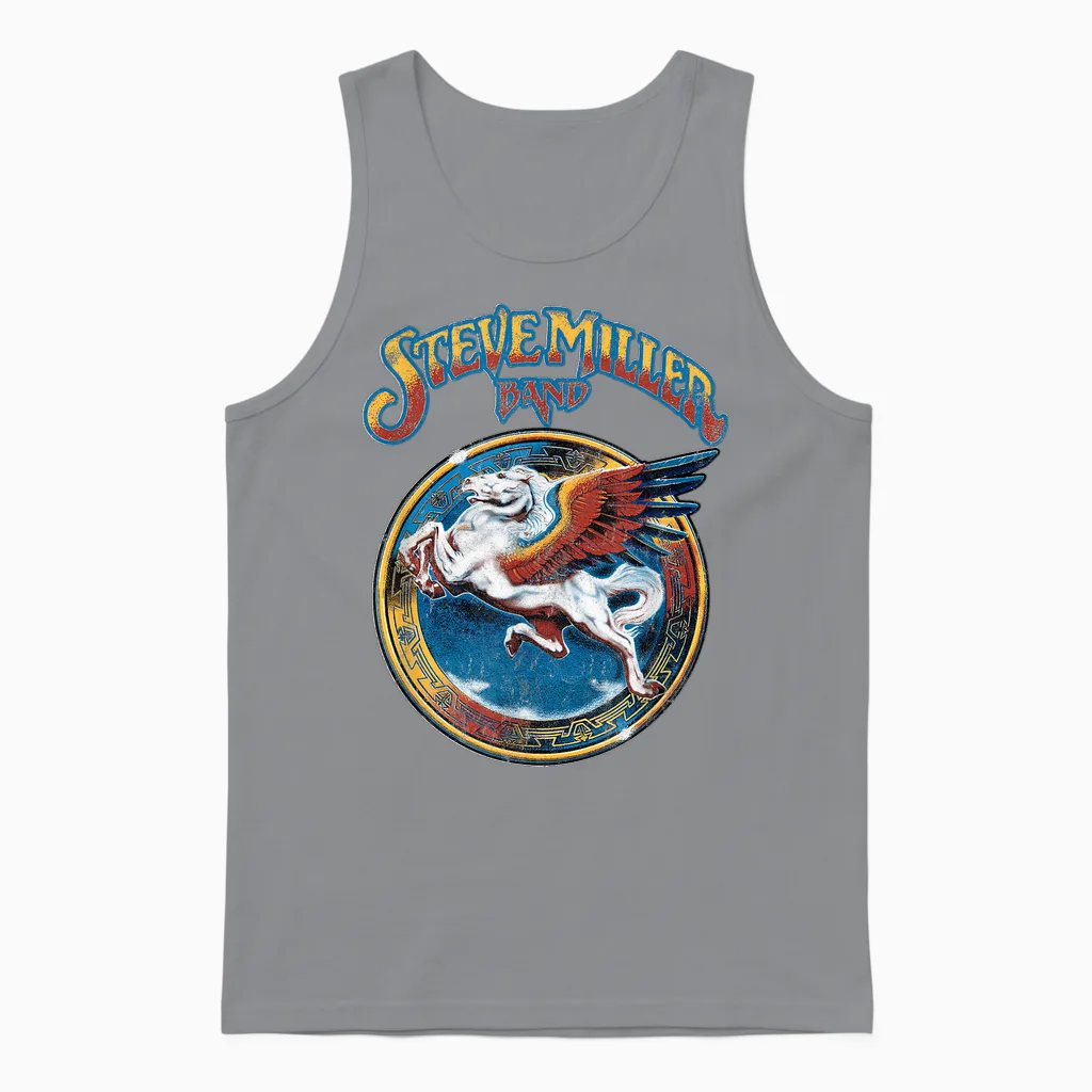 Steve Miller Band - Book of Dreams Unisex Tank Top in Sport Grey