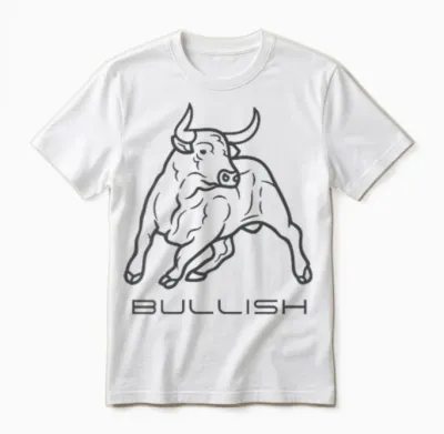 I'm Bullish Unisex T-Shirt - White