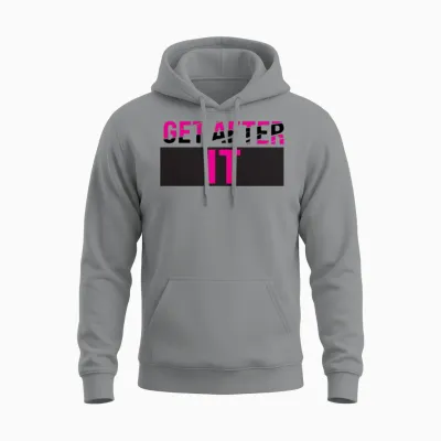 Get After It Unisex Hoodie - Sport Grey