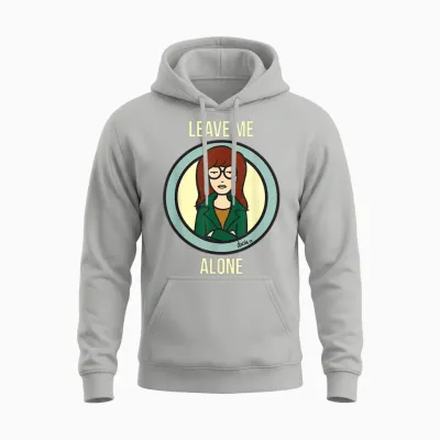 Mademark X Daria - Leave Me Alone Daira Unisex Hoodie - Ash
