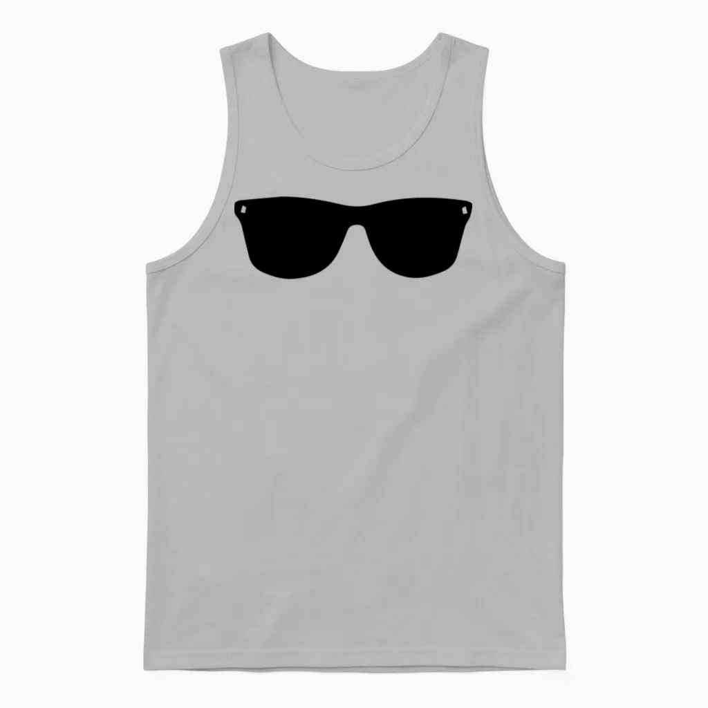 Retro Unisex Tank Top in Ash