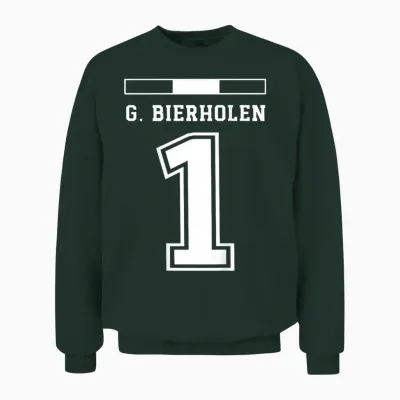 österreich Trikot Lustige Namen G. Bierholen Unisex Sweatshirt - Forest