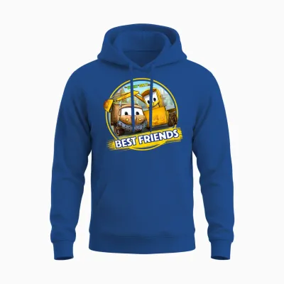 The Stinky and Dirty Show - Best Friends Unisex Hoodie - Royal
