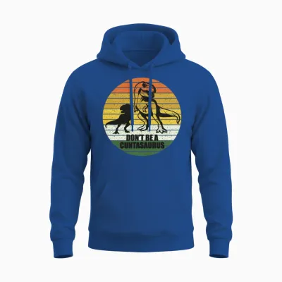 Funny Dinosaur Lover Unisex Hoodie - Royal