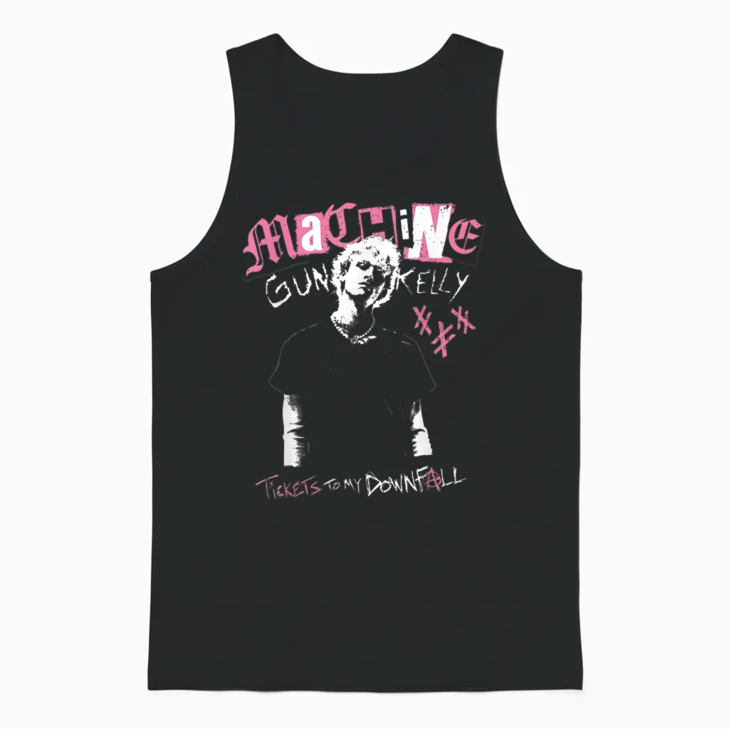 Official Machine Gun Kelly Tickets to My Doom Unisex Tank Top in Black