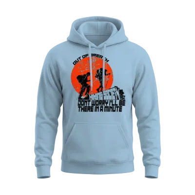 Hiking Society Unisex Hoodie - Light Blue