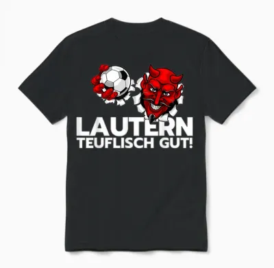 Football Lautern Verein Kaiserslautern Lautre Stadt Pfalz Unisex T-Shirt - Black