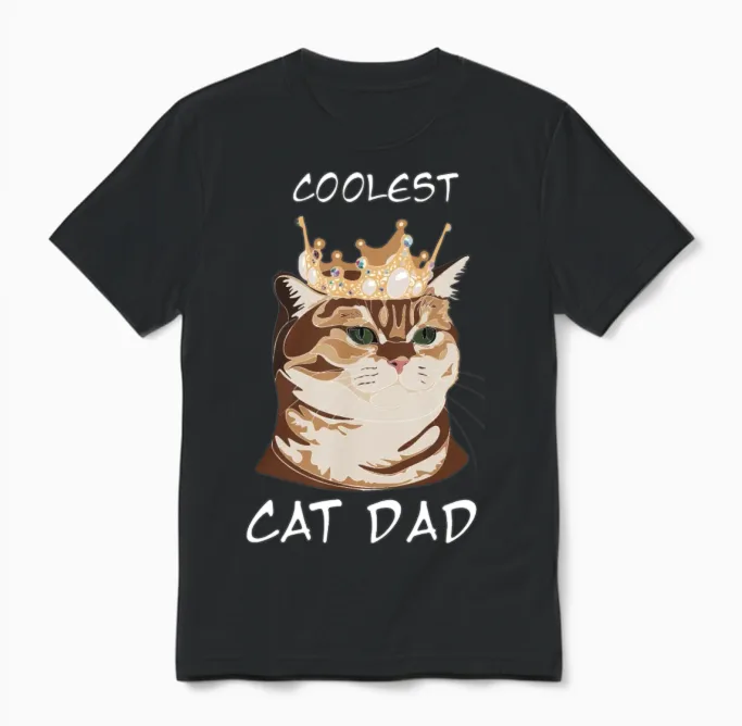 Funny Animals Unisex T-Shirt in Black