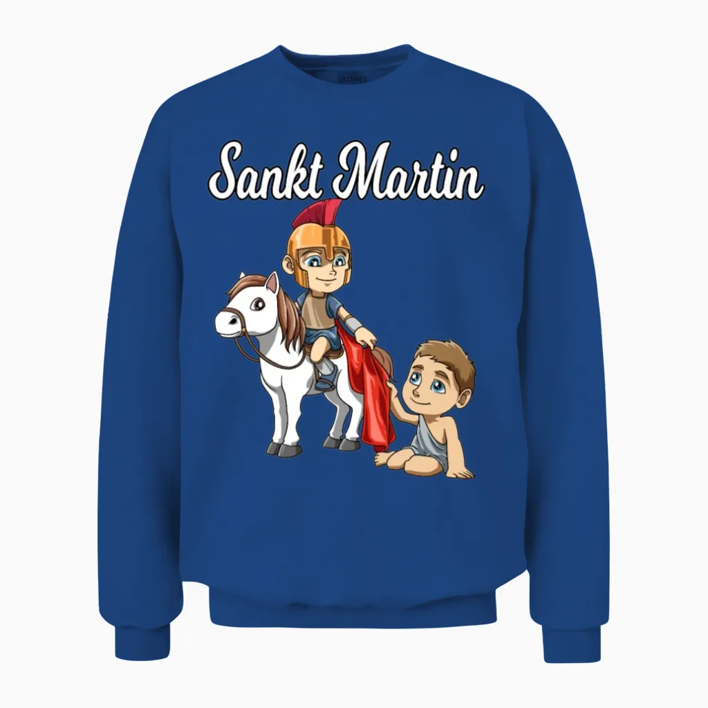 Saint Martin St Martin Unisex Sweatshirt in Royal