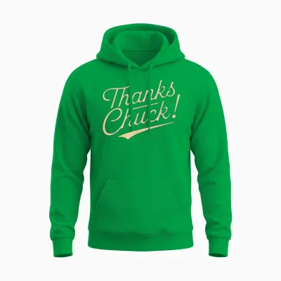 Danke Chuck Unisex Hoodie - Irish Green